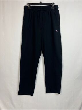 Champion Black Fleece Sweatpants- Size M